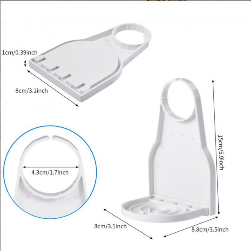 🧺 No-Lift Laundry Detergent Holder – Easy Measuring Cup Stand for Cleaner & Mess-Free Dispensing