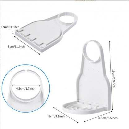 🧺 No-Lift Laundry Detergent Holder – Easy Measuring Cup Stand for Cleaner & Mess-Free Dispensing