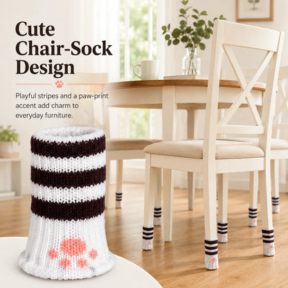🐾 Adorable Cat Paw Chair Socks – Cute & Protective Furniture Leg Covers