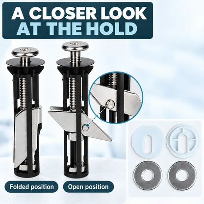 ⚙️Toilet Seat Fixing Kit – Replacement Bolts for a More Secure Seat