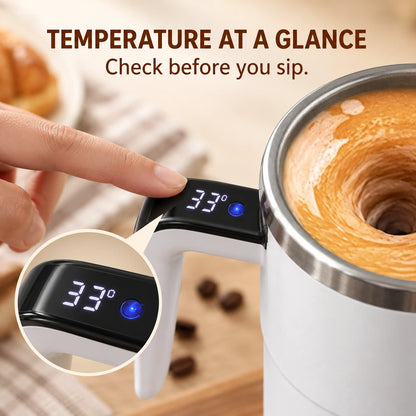 Rechargeable Self-Stirring Mug
