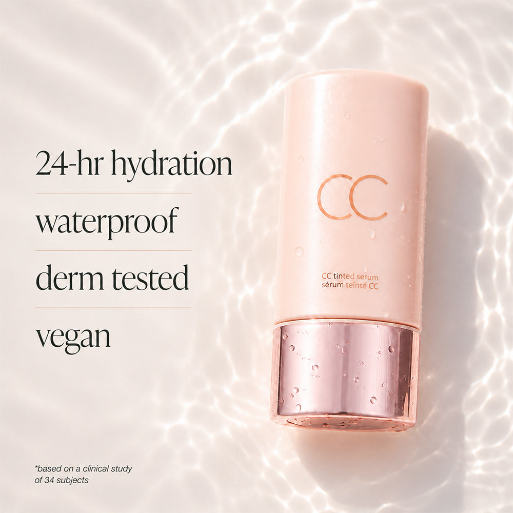 CC Color-Correcting Tinted Serum | Hydrating Skin-Adaptive Foundation