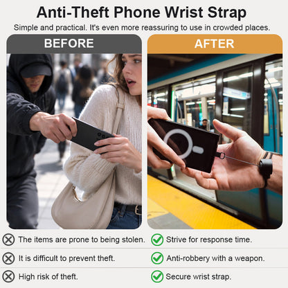 ⭐ The Ultimate Travel & Commute Protection: Anti-Theft & Anti-Drop Phone Wrist Strap 📱🛡️