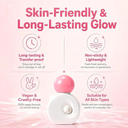 ✨Liquid Glass Skin Highlighter - Pearlescent Dewy Glow Illuminator