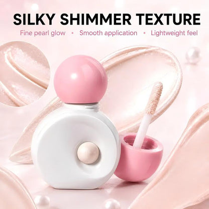 ✨Liquid Glass Skin Highlighter - Pearlescent Dewy Glow Illuminator