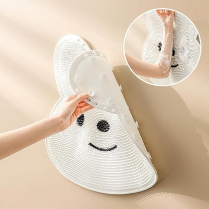 🔥 Cute Rabbit Anti-Slip Massage Foot Mat 🐾 — Deep Cleansing & Relaxing Foot Spa at Home! ✨