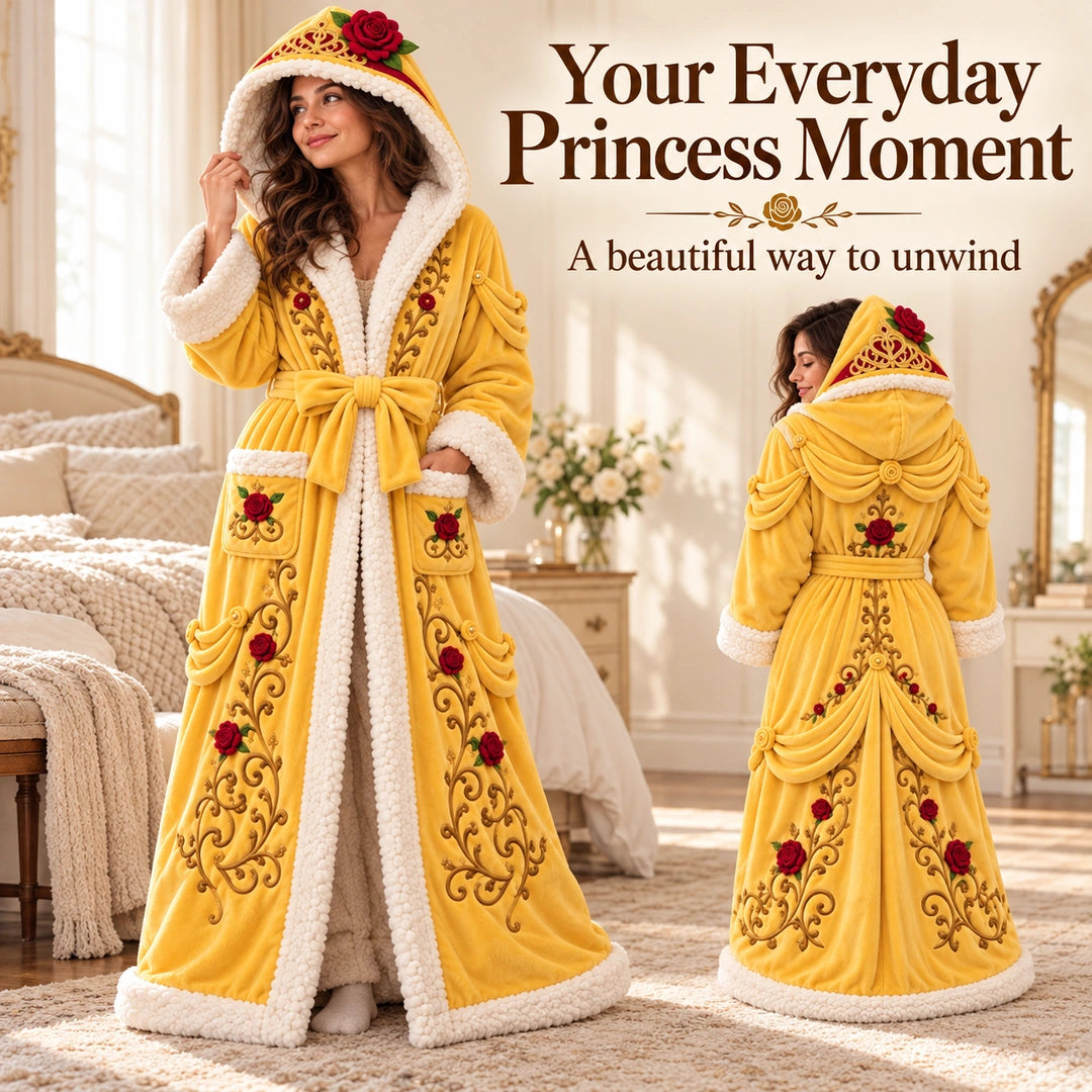 👑Princess Heated Robe — Cozy Warmth, Fairytale Elegance