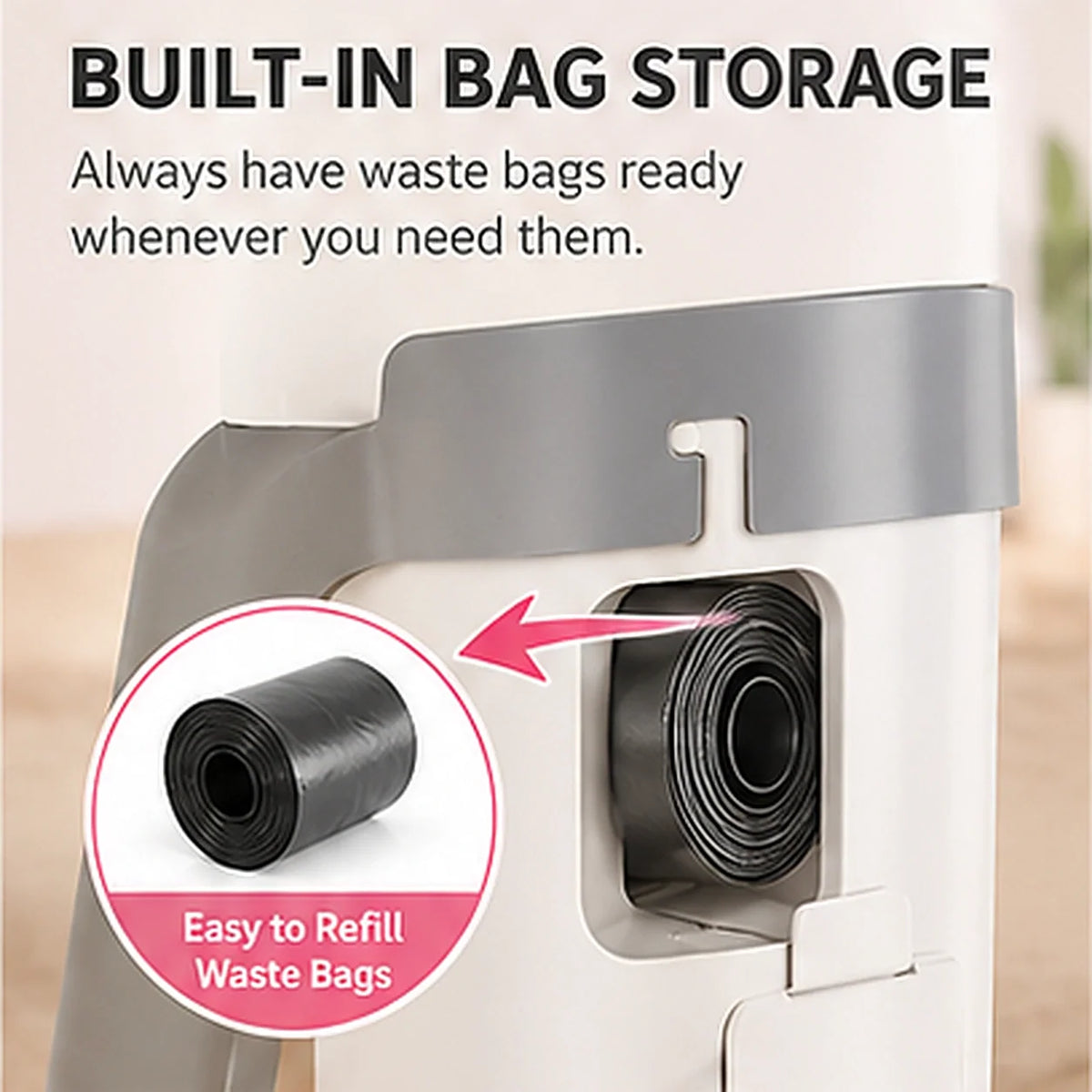 All-in-One Cat Litter Scoop & Waste Bin