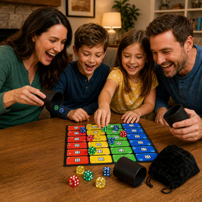 🎲 Fast-Paced Fun for the Whole Family! Rockin' Dice Board Game for Kids & Adults 🎉✨
