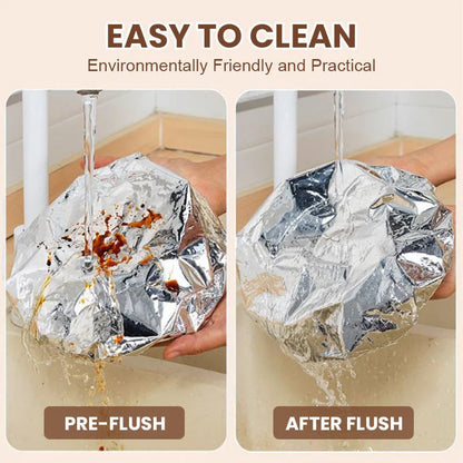 🏠 Reusable Aluminum Foil Insulation Cover – Keep Heat In ❄️