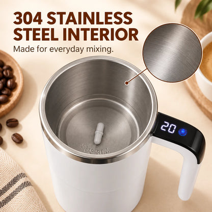 Rechargeable Self-Stirring Mug