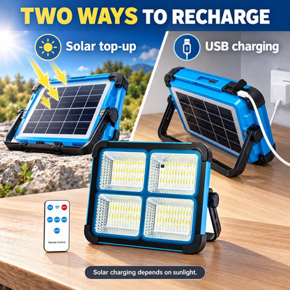 Rechargeable Magnetic LED Work Light with Remote