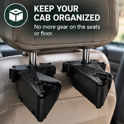 Car Dual-Slot Equipment Storage Rack