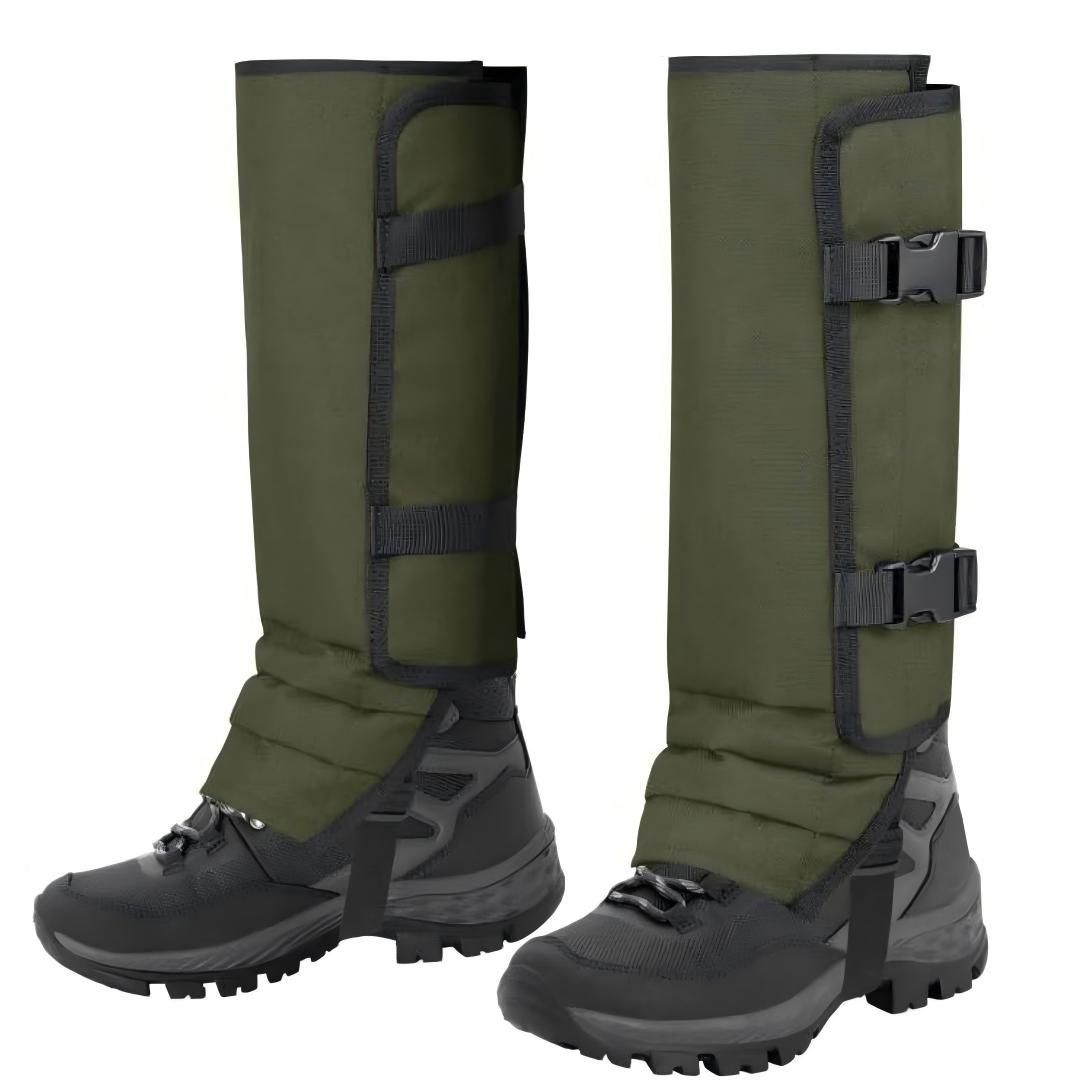 Unisex Adjustable Outdoor Snake-Resistant Leg Gaiters, Abrasion-Resistant Durable Fabric Protective Gear for Hunting, Hiking