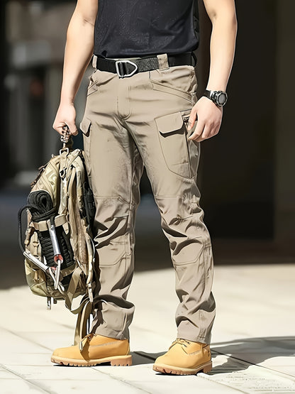 Men’s Tactical Pants – Stretch Waterproof Fabric, Durable Cargo Pants