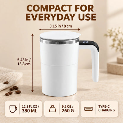 Rechargeable Self-Stirring Mug
