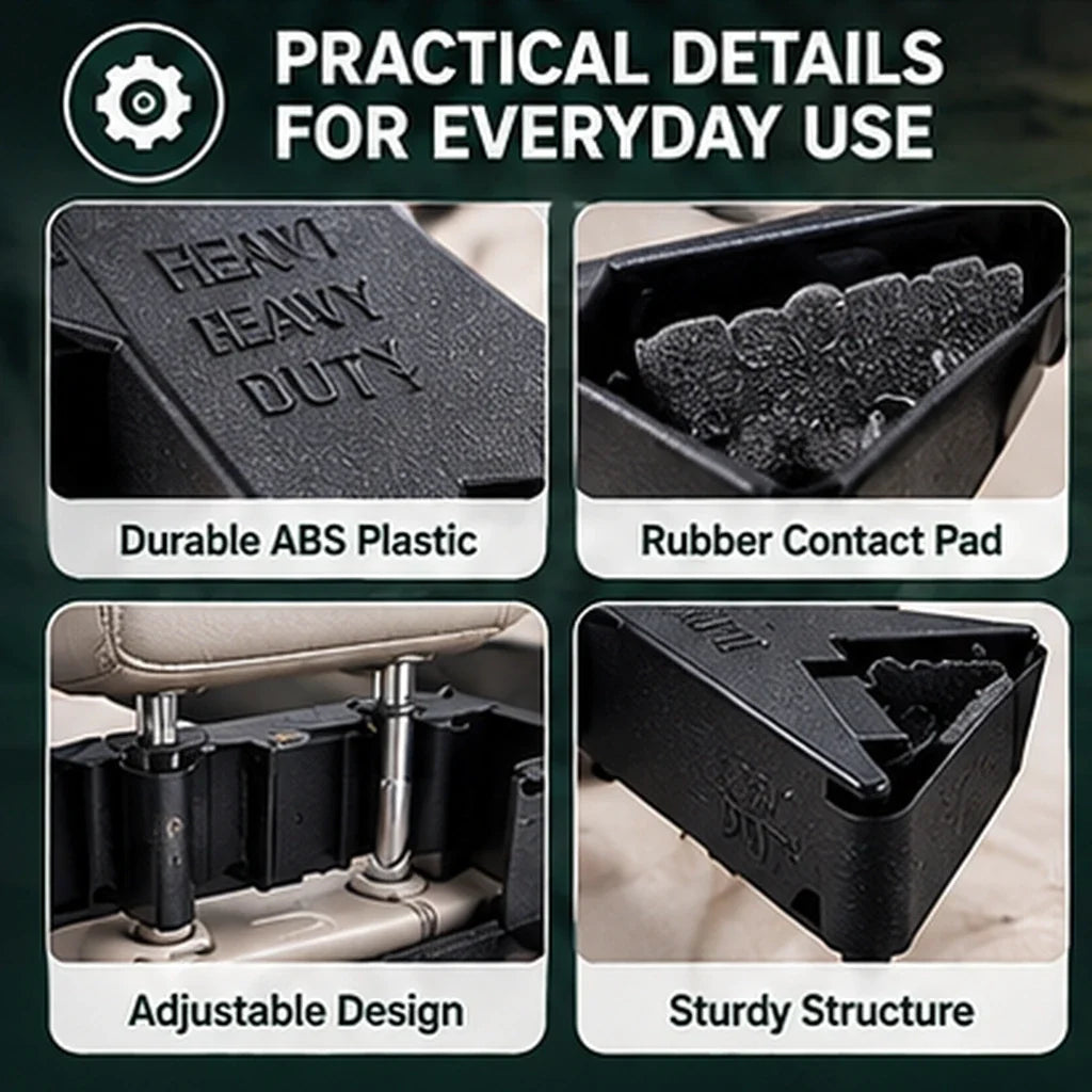 Car Dual-Slot Equipment Storage Rack