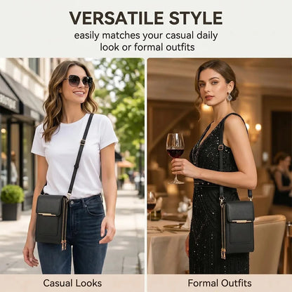 Women’s Touchscreen Crossbody Phone Bag | Hands-Free Purse