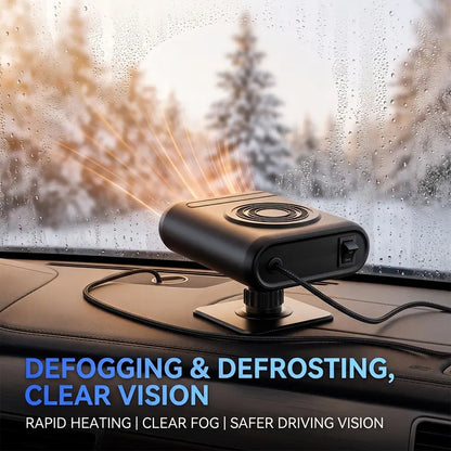 12V Portable Car Heater - Adjustable Defogging Windshield Demister 🚗