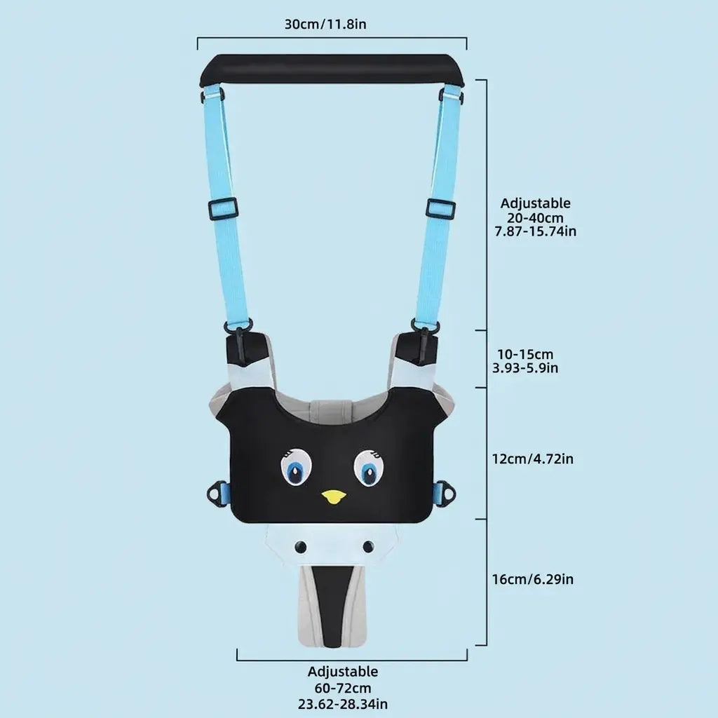 Baby walking harness adjustable dimensions