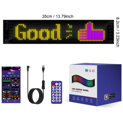 Custom LED Pixel Display | Your Text, Colors & Effects ✨