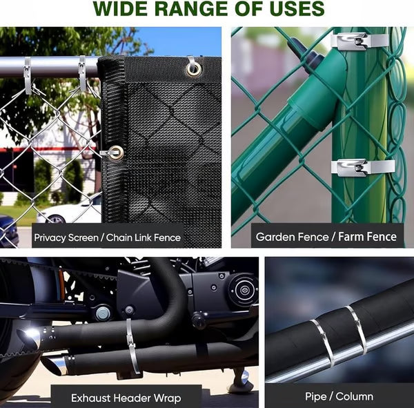 free-shipping-304-stainless-steel-zip-tie-kit-4x-stronger-than-plastic-1660