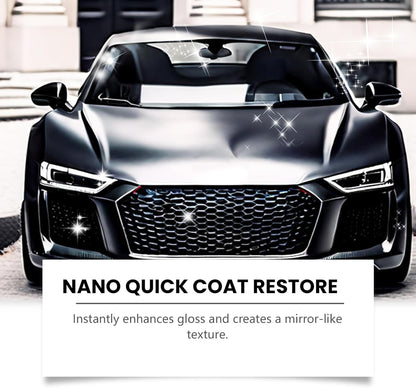 Nano automotive coating spraying – a professional spray coating with excellent hydrophobicity and UV protection.