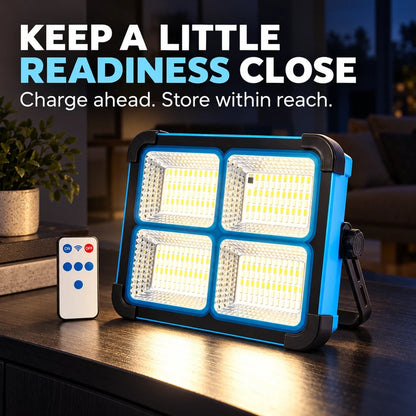 Rechargeable Magnetic LED Work Light with Remote
