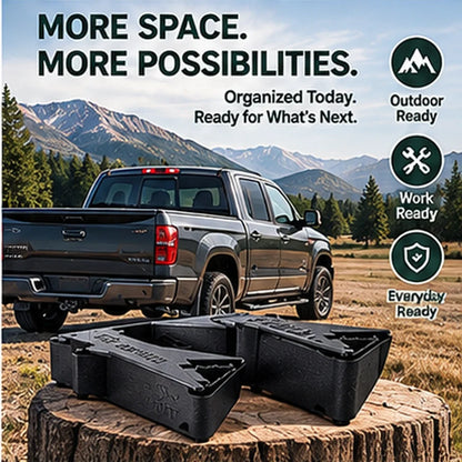Car Dual-Slot Equipment Storage Rack