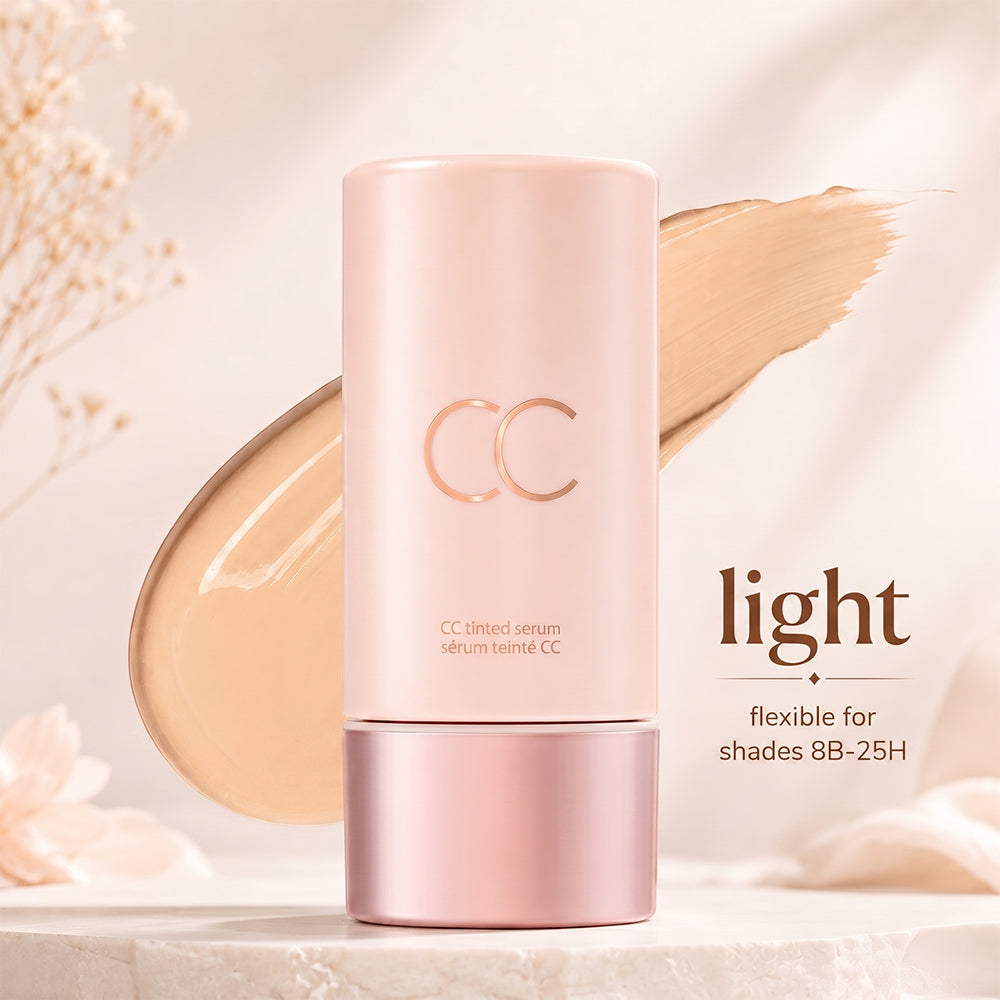 CC Color-Correcting Tinted Serum | Hydrating Skin-Adaptive Foundation