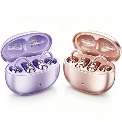 Open-Ear Clip Earbuds 🎧 Comfortable Fit & Bluetooth 6.0 | ZavrlyNia