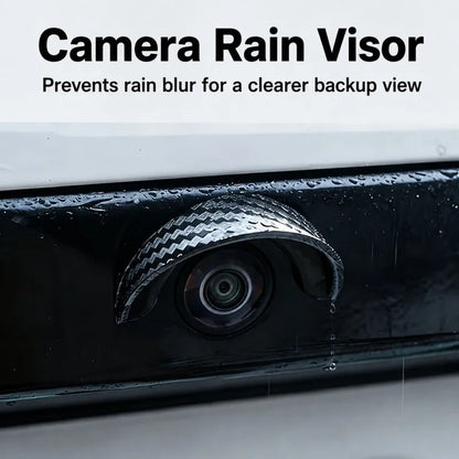 🌧️ Universal Car Camera Rain Shield – Clearer Rear View in Rain & Splash 🚗