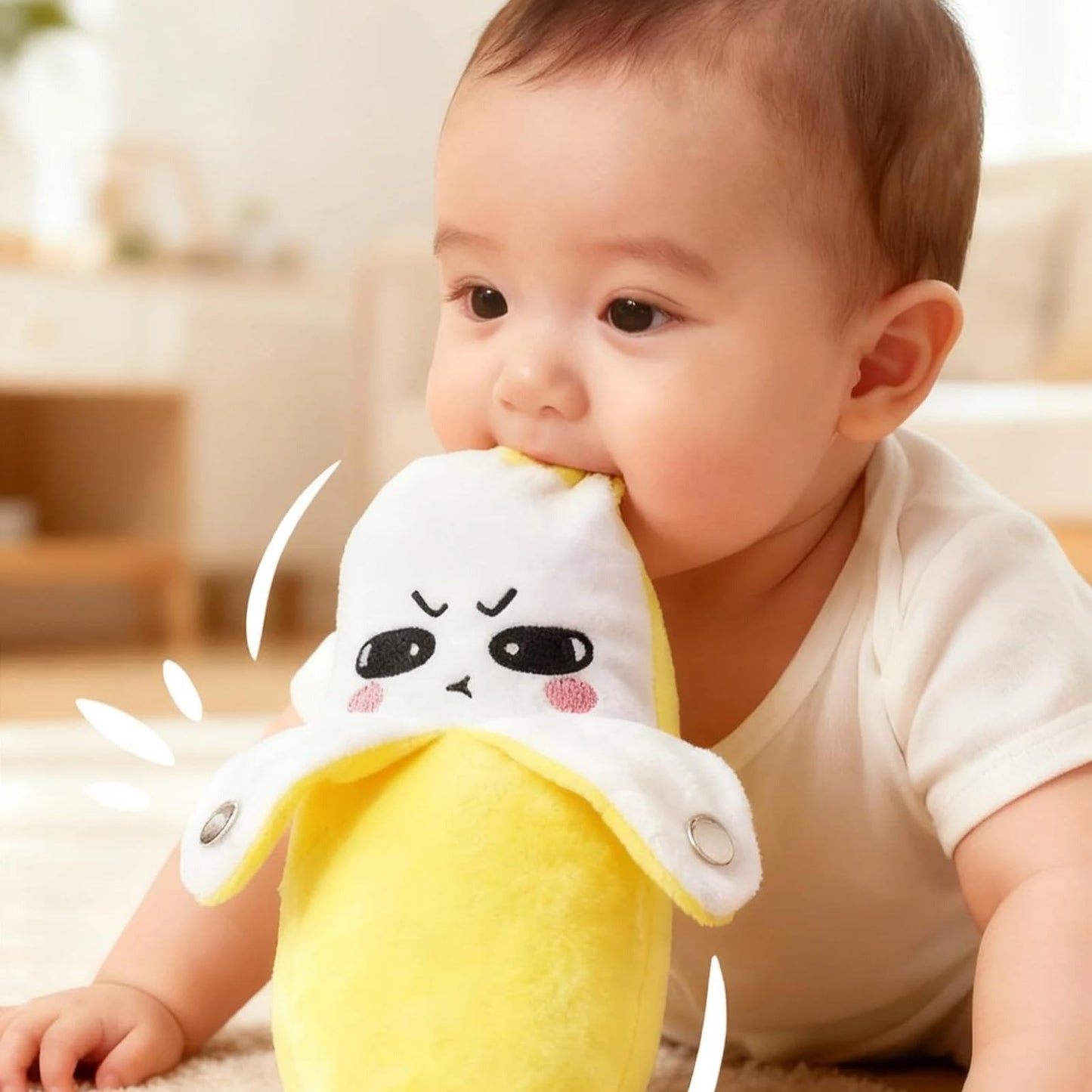 💖Interactive Music Plush Toy Set🍌🍓🥕