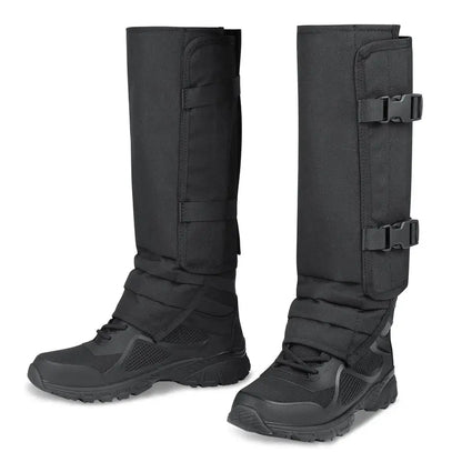 Unisex Adjustable Outdoor Snake-Resistant Leg Gaiters, Abrasion-Resistant Durable Fabric Protective Gear for Hunting, Hiking
