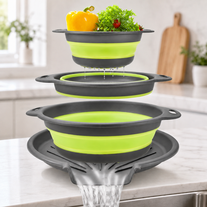 🌊Foldable Drain Basket Set - with Drain Base