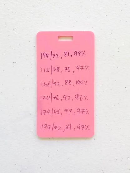 🩺Erasable Badge Note(🖊️Write. Wipe. Repeat.)