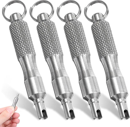 4-pack-stainless-steel-valve-core-removal-tool-portable-keychain-tire-repair-kit-6414
