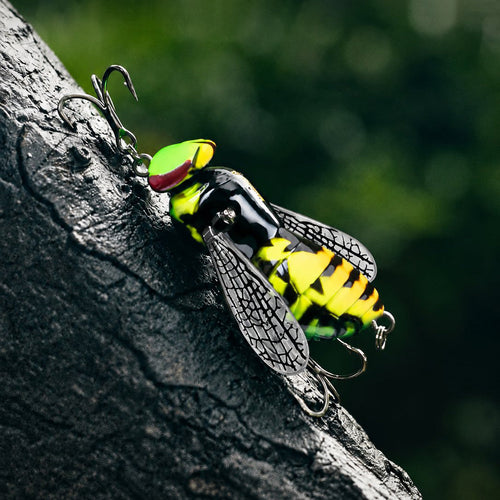 🐝 Bionic Wasp Topwater Lure That Triggers Explosive Strikes