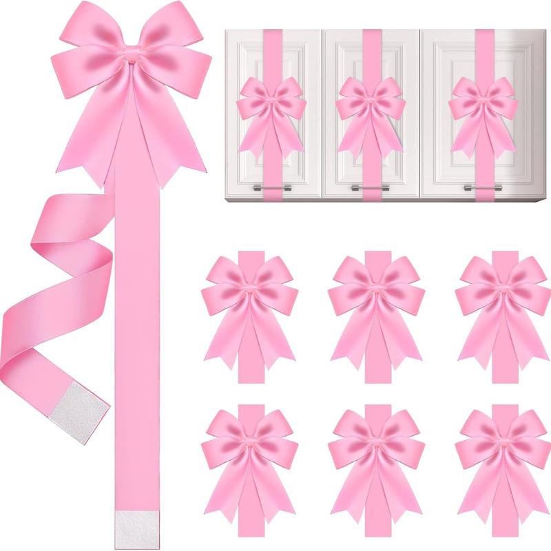 🎀Christmas Bow and Ribbon Decoration Set – Festive Door Decor and Home Decorations