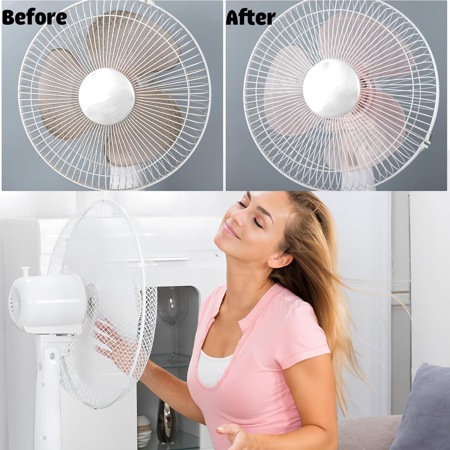 🧹 Flexible Ceiling Fan Cleaning Brush ✨