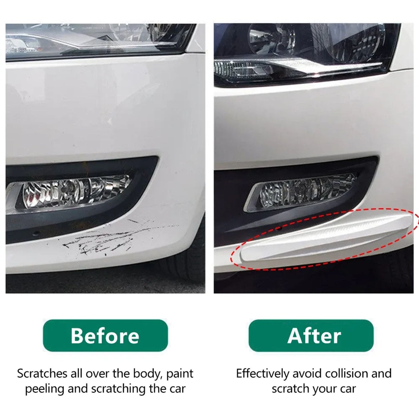 🚗 Anti-Collision Bumper Guard Strip – Protect Your Car ✨