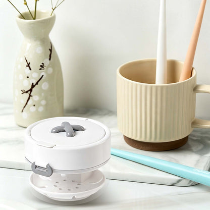 🧼3-in-1 Leak-Proof Denture Bath & Aligner Case with Strainer💖
