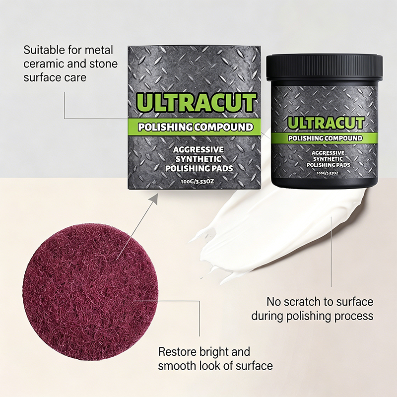 ✨ Multi-Surface Polishing Compound 🛠️ & Scratch Remover Kit 🔧