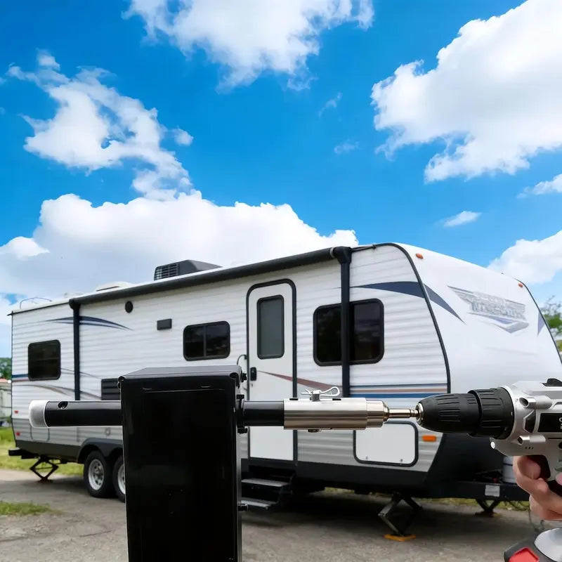 🚗 Drill Powered Bottle Jack Adapter | Quick Roadside Emergency Lift🏗️