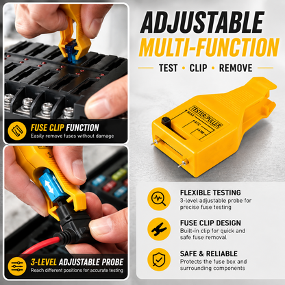 ⚙️2-in-1 Automotive Fuse Tester and Puller Tool with LED Indicator💡