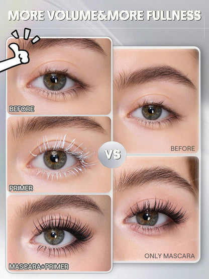 ☁️Crystal Shine Glitter Lash Topcoat - Diamond Sparkle Mascara✨