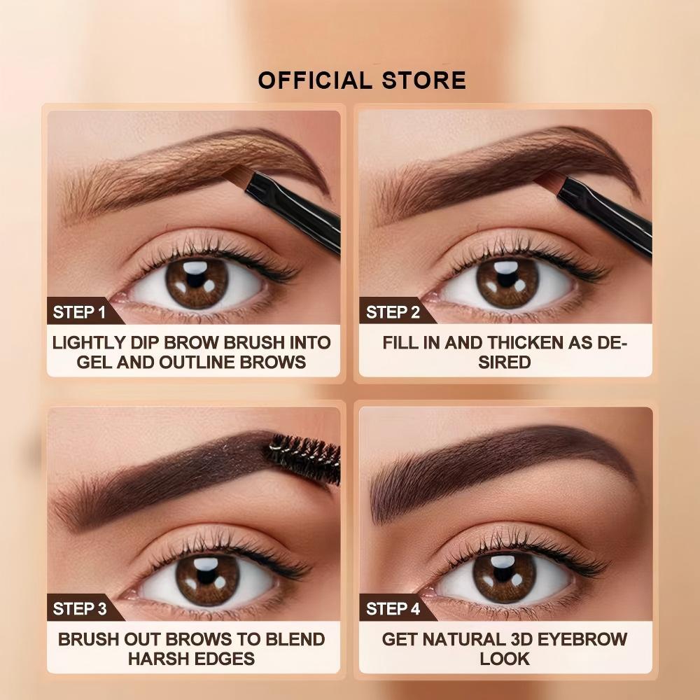 🌸Long-Lasting Tinted Brow Gel | 24H Waterproof & Smudge-Proof