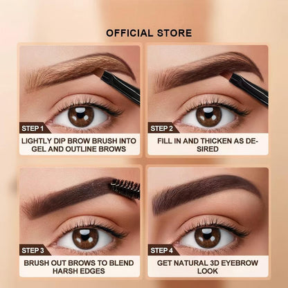 🌸Long-Lasting Tinted Brow Gel | 24H Waterproof & Smudge-Proof