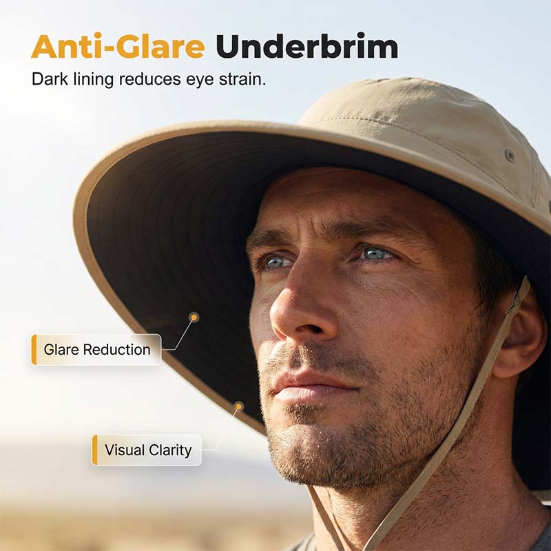 🌞Outdoor Sun Hat with Neck Flap | Breathable Wide Brim Fishing Cap✨
