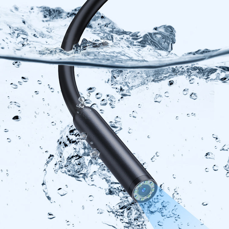 🔍200W HD Waterproof Endoscope Camera for iPhone & Android | 8mm Snake Cam✨